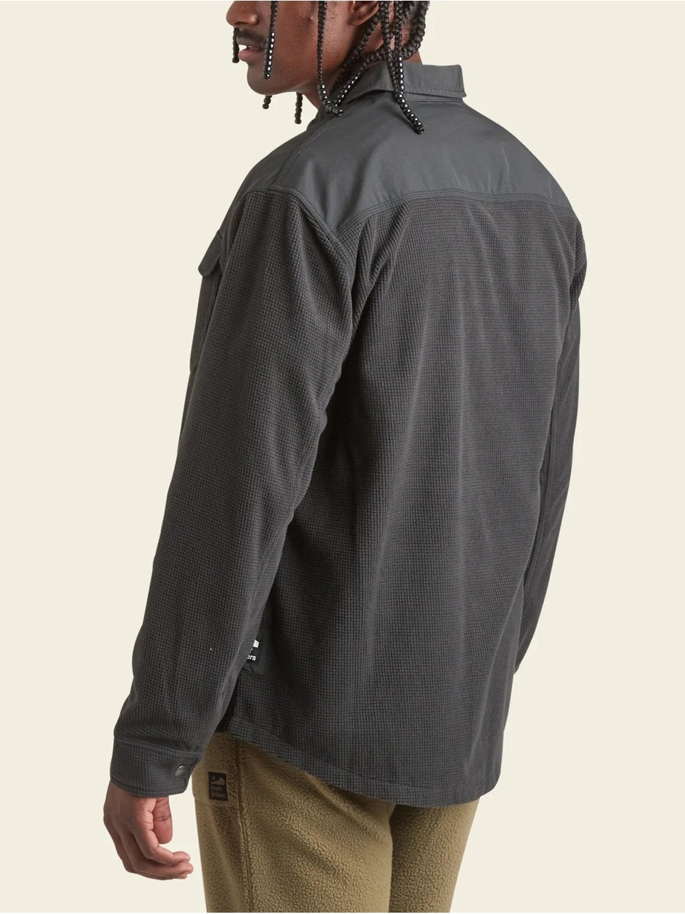 Howler Bros Vapors Polarfleece Shirt Jacket - Men's Size Large - Picture 3 of 10